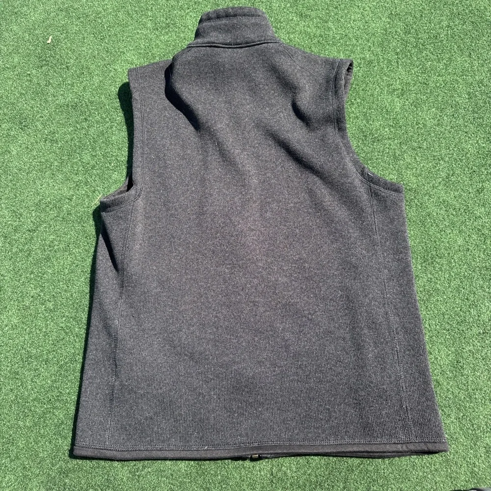 Patagonia Better Sweater Vest Mens Medium Black Fleece Full Zip Outdoor